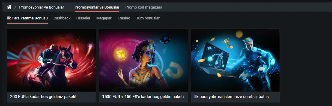 Megapari Hoş Geldin Bonusu